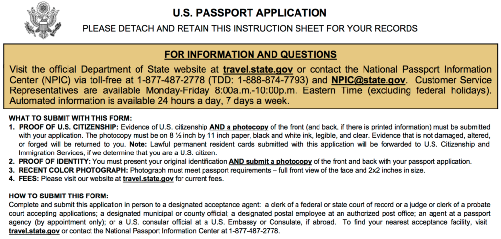 us-passport-application